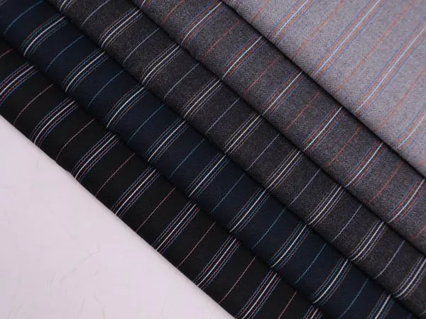 3146 multi-stripe suiting fabric